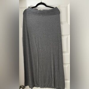 💎🔥MAX STUDIO Long Gray Women's Maxi Skirt